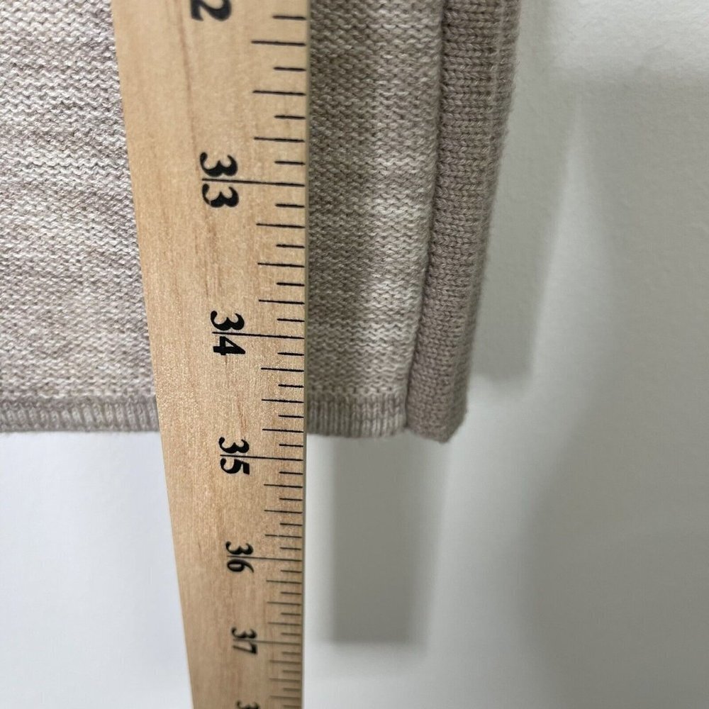 Athleta Sweater Knit Dress Women’s‎ Size Medium Beige - Picture 9 of 9
